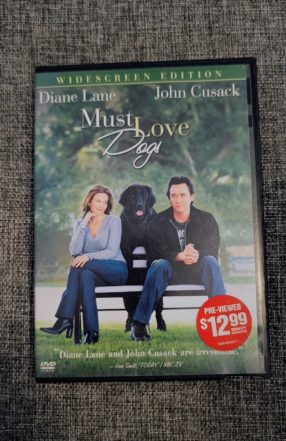 Must Love Dogs DVD Widescreen Edition Movie