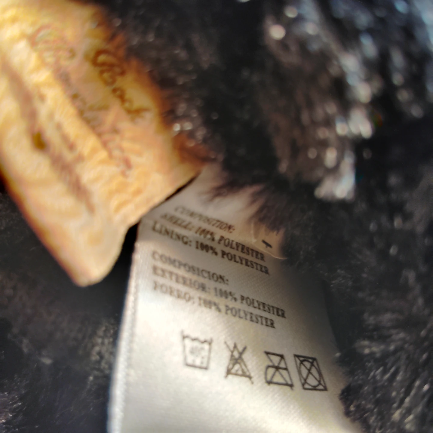 Rock Revolution Black Faux Fur Hooded Jacket - photo 5