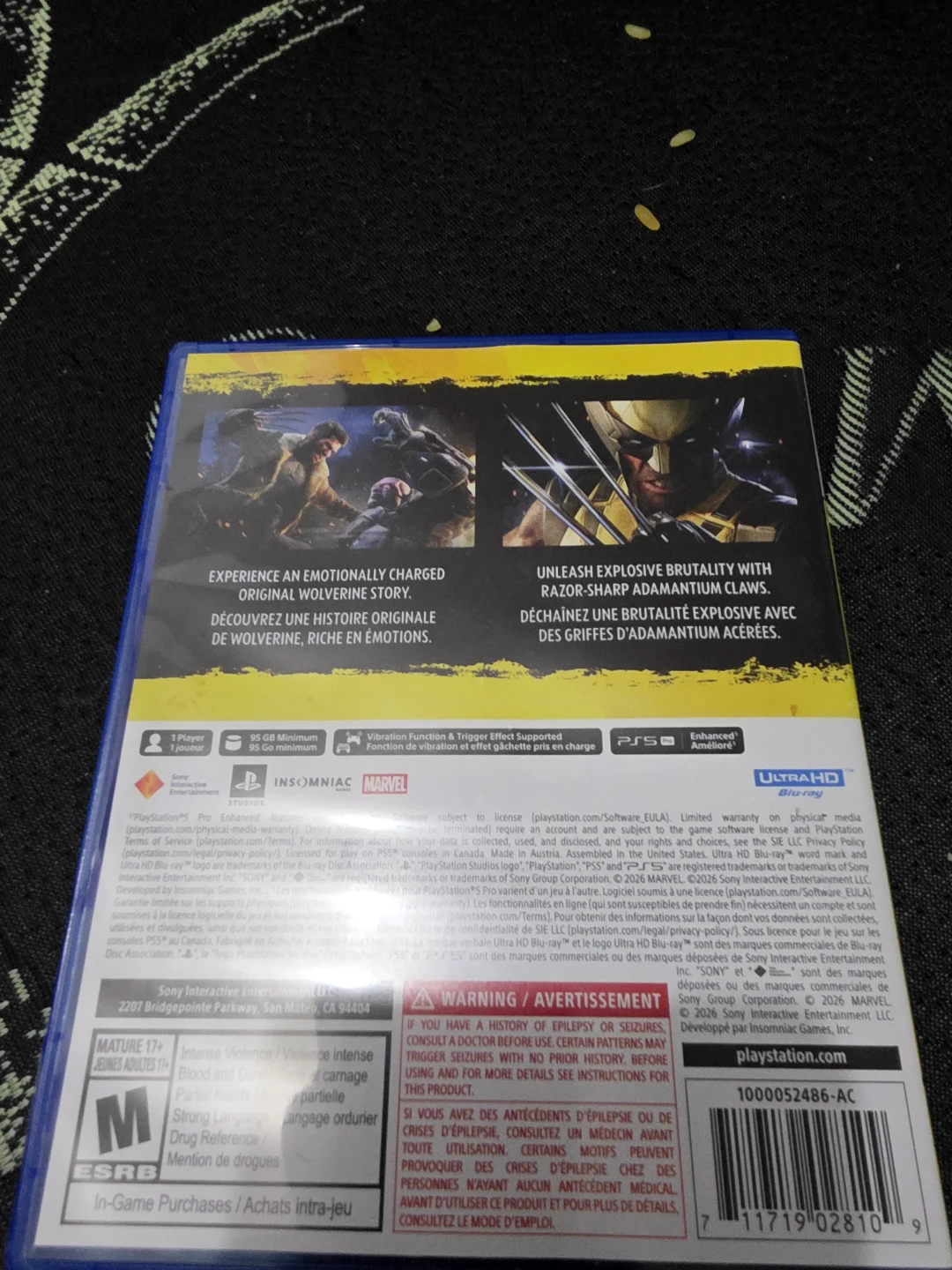 Marvel Wolverine for PS5 - photo 2