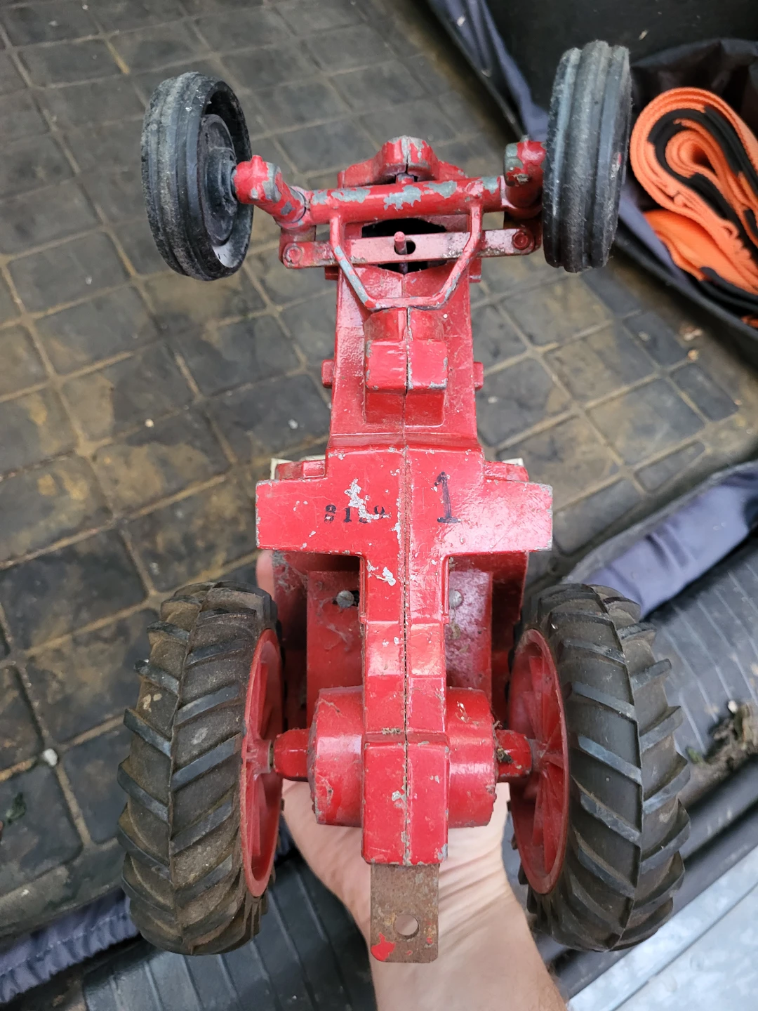Vintage International Harvester Toy Tractor - photo 4