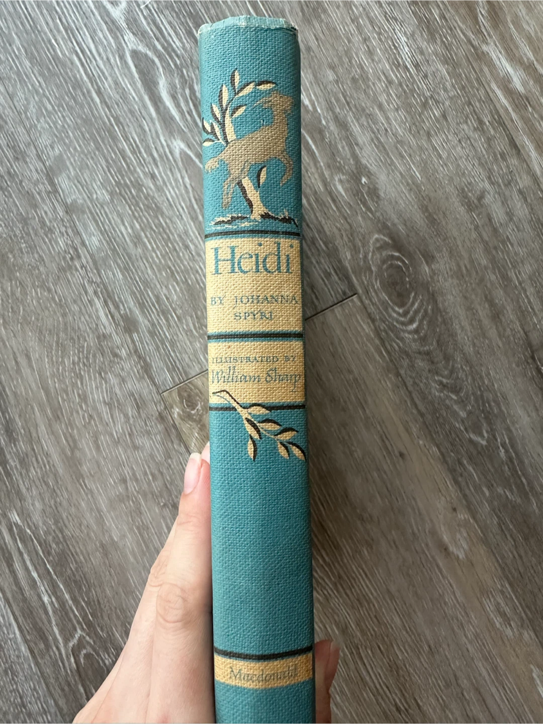 1945 Heidi by Johanna Spyri - Illustrated Junior Library