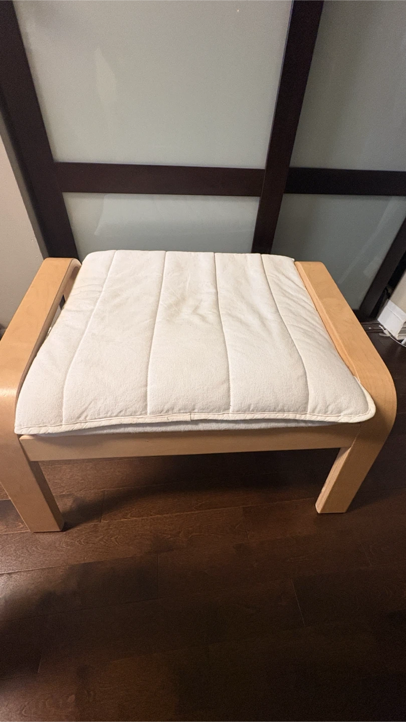 IKEA Poang Armchair and Footstool - photo 2