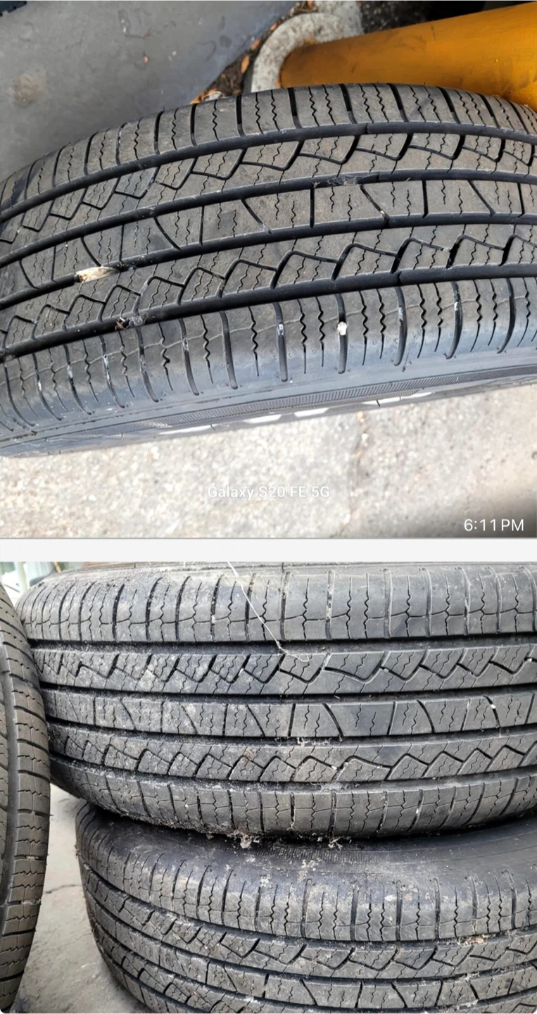 Set of 4 Honda Tires and Rims 215/65R16