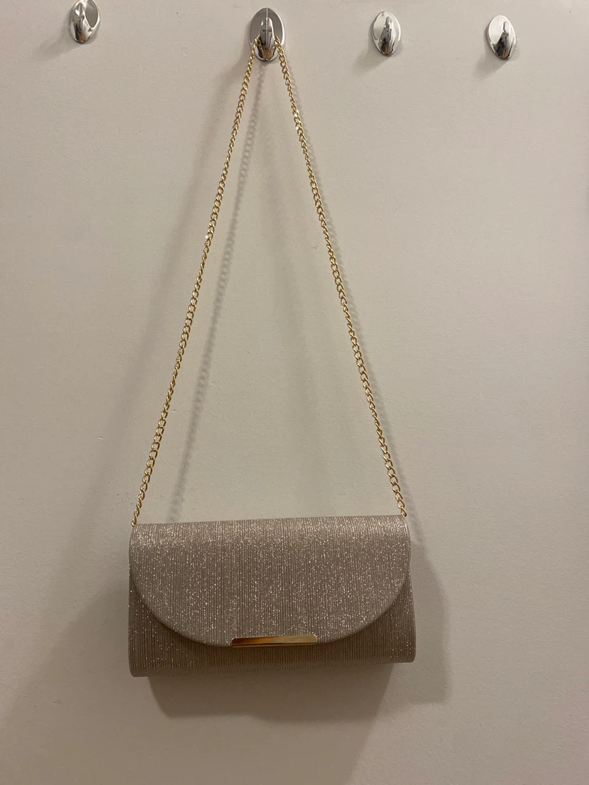 Ardene Glitter Clutch Bag
