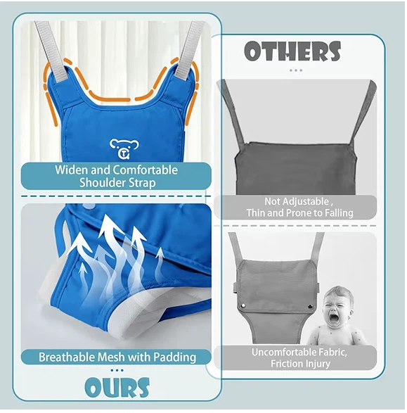 Baby door jumper with seat - photo 4