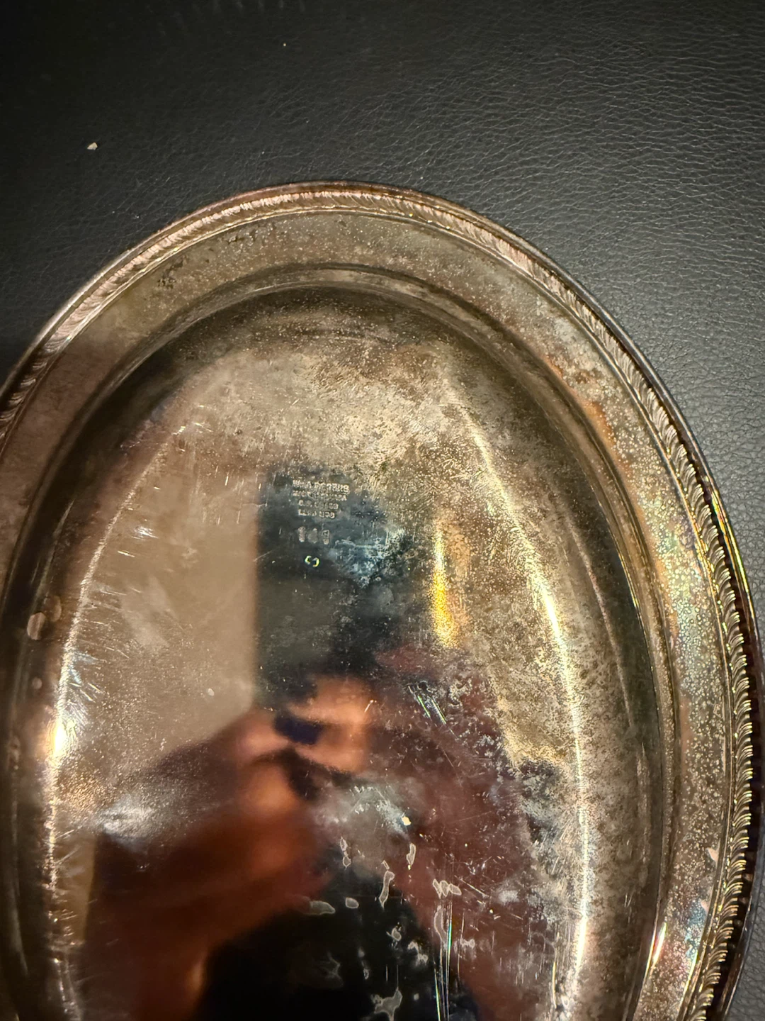 Wm. Rogers Silver Plated Serving Tray