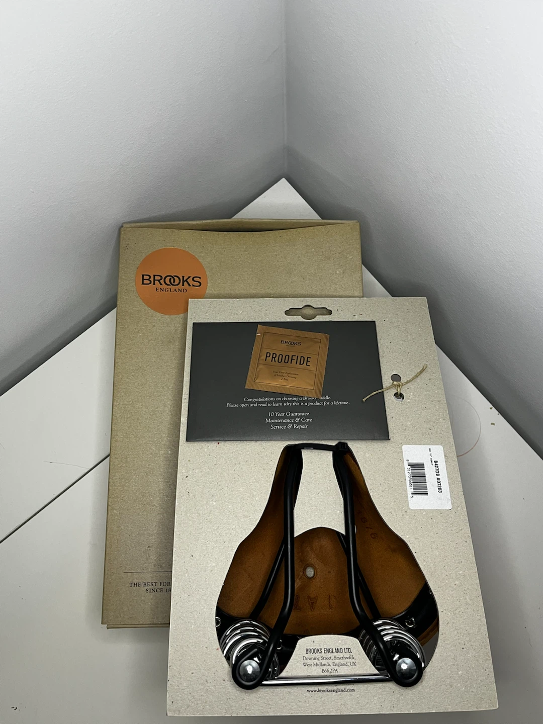 Brooks England B67 Bicycle Saddle - photo 2