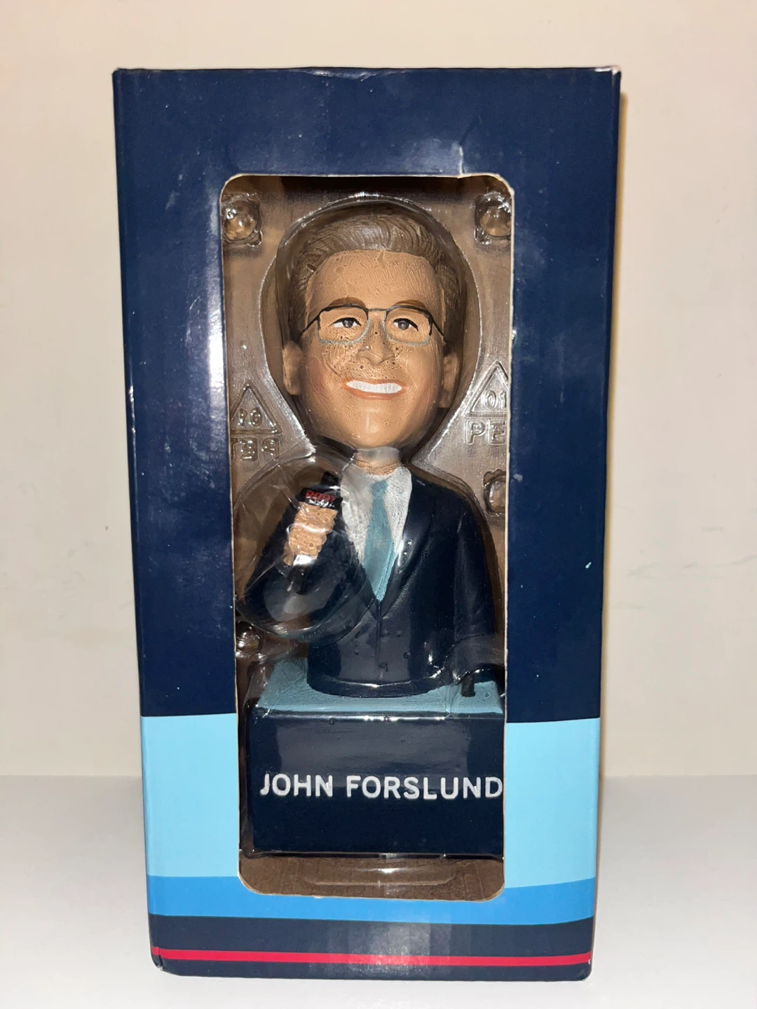 John Forslund Seattle Kraken Bobblehead