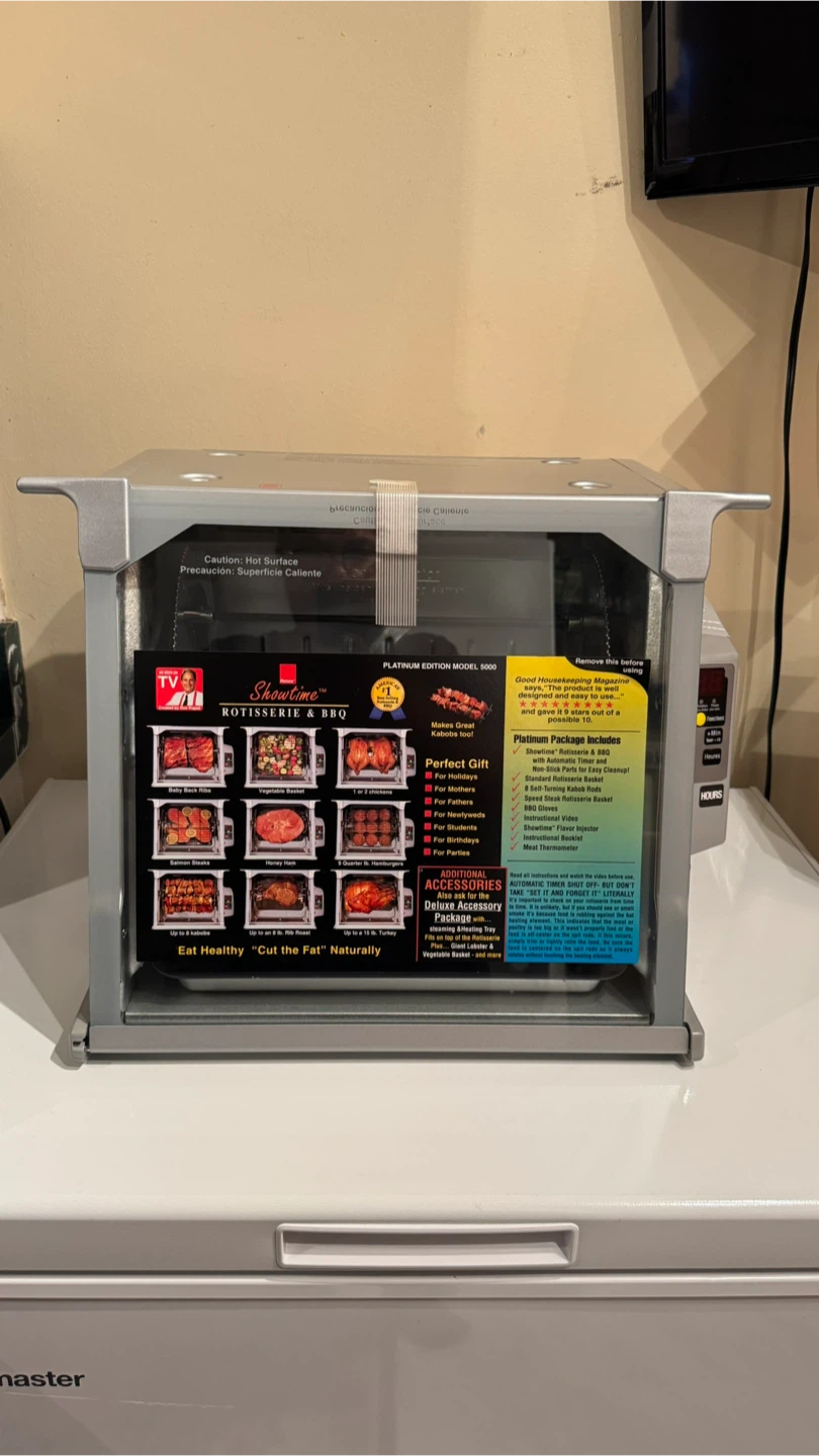 Ronco Showtime Rotisserie & BBQ Platinum Edition