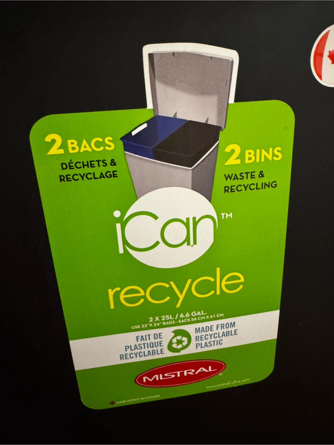 Mistral iCan Recycle Double Bin - photo 3