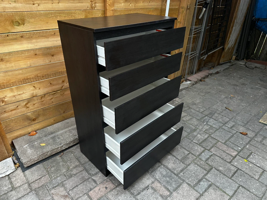 🗄️ 5‑Drawer Dresser — Modern Minimalist - photo 2