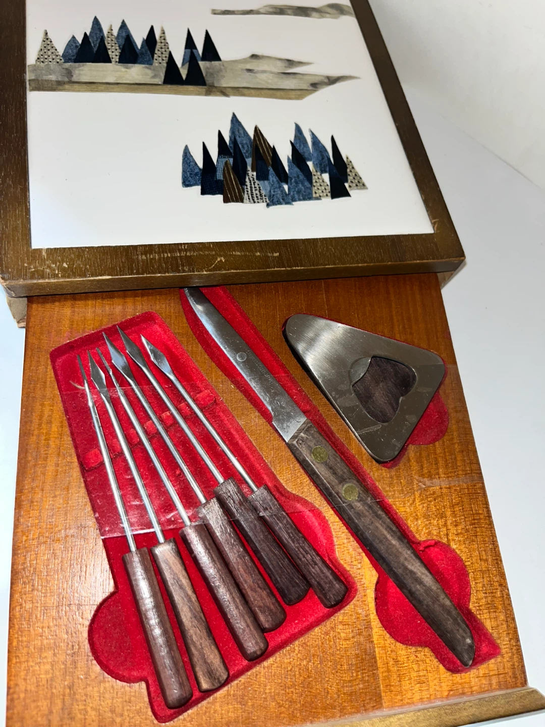 Vintage Japanese Cheese Serving Set - photo 2