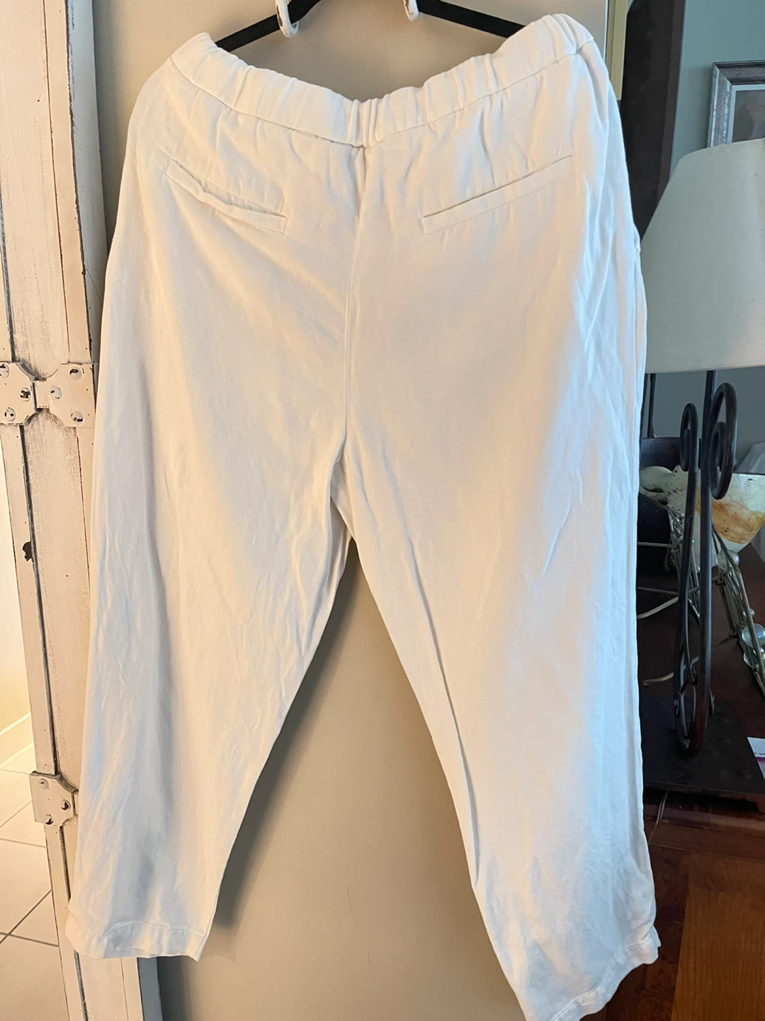 Zara White Casual Pants - photo 3