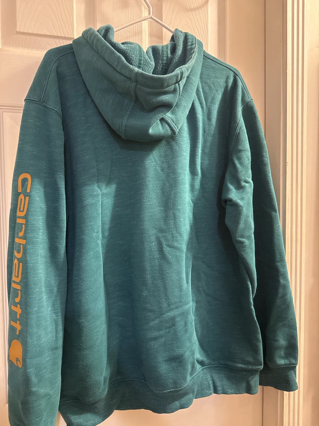 Carhartt Loose Fit Teal Hoodie - Size Large - photo 2