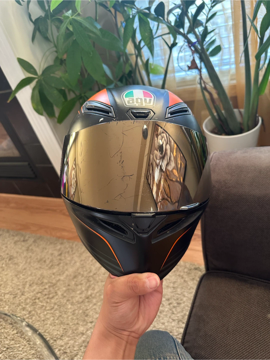AGV Motorcycle Helmet - photo 4