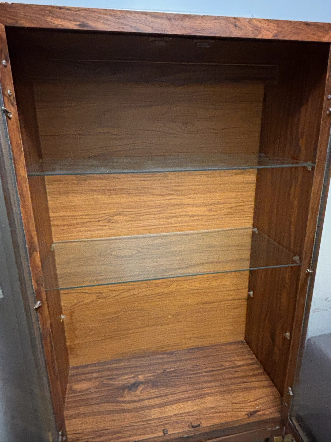 Wooden Display Cabinet with Glass Doors - photo 3