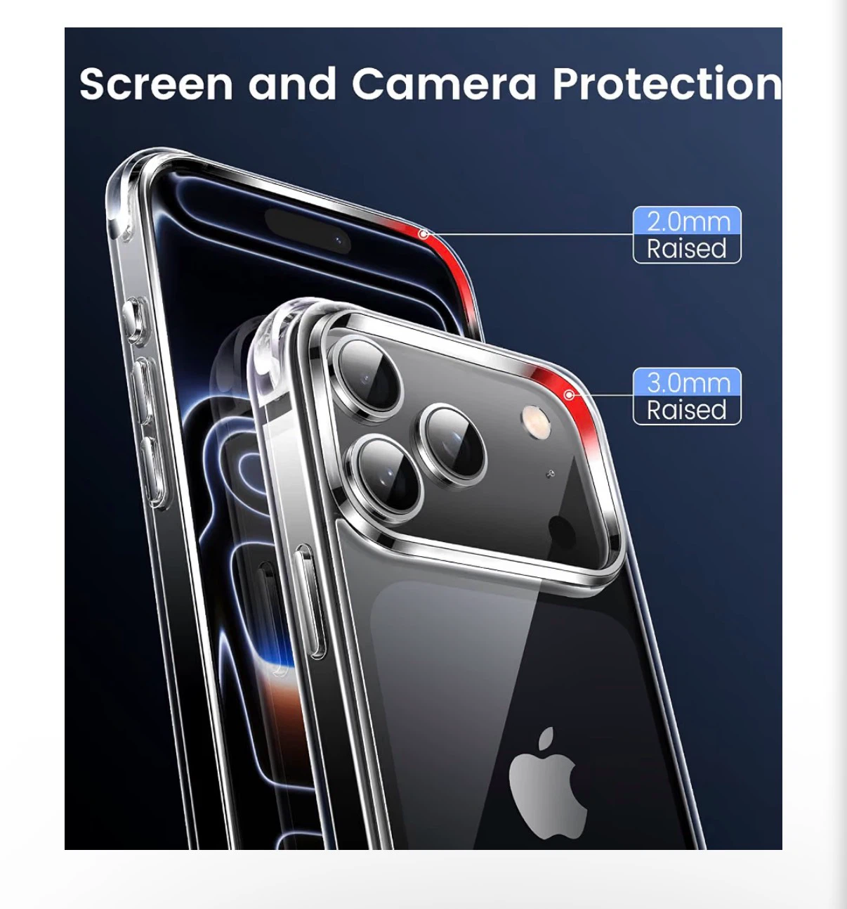Mkeke Clear Case for iPhone 18 Pro - photo 4