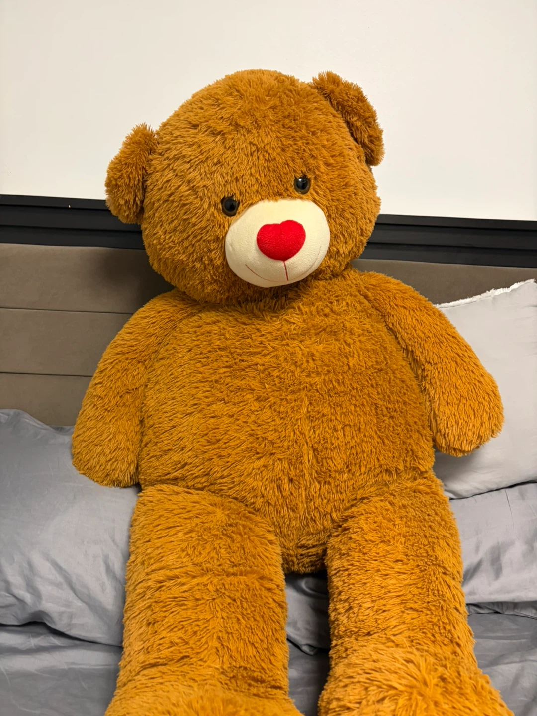 Large Brown Plush Teddy Bear