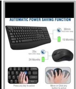 EDJO Wireless Keyboard and Mouse Combo - photo 2