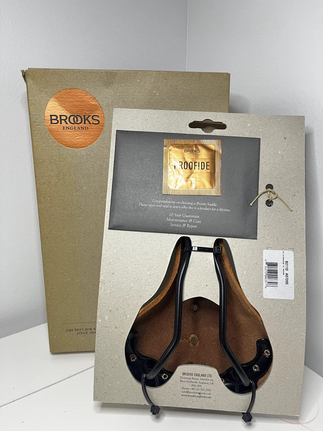Brooks England B17 Standard Bicycle Saddle - Brown - photo 2