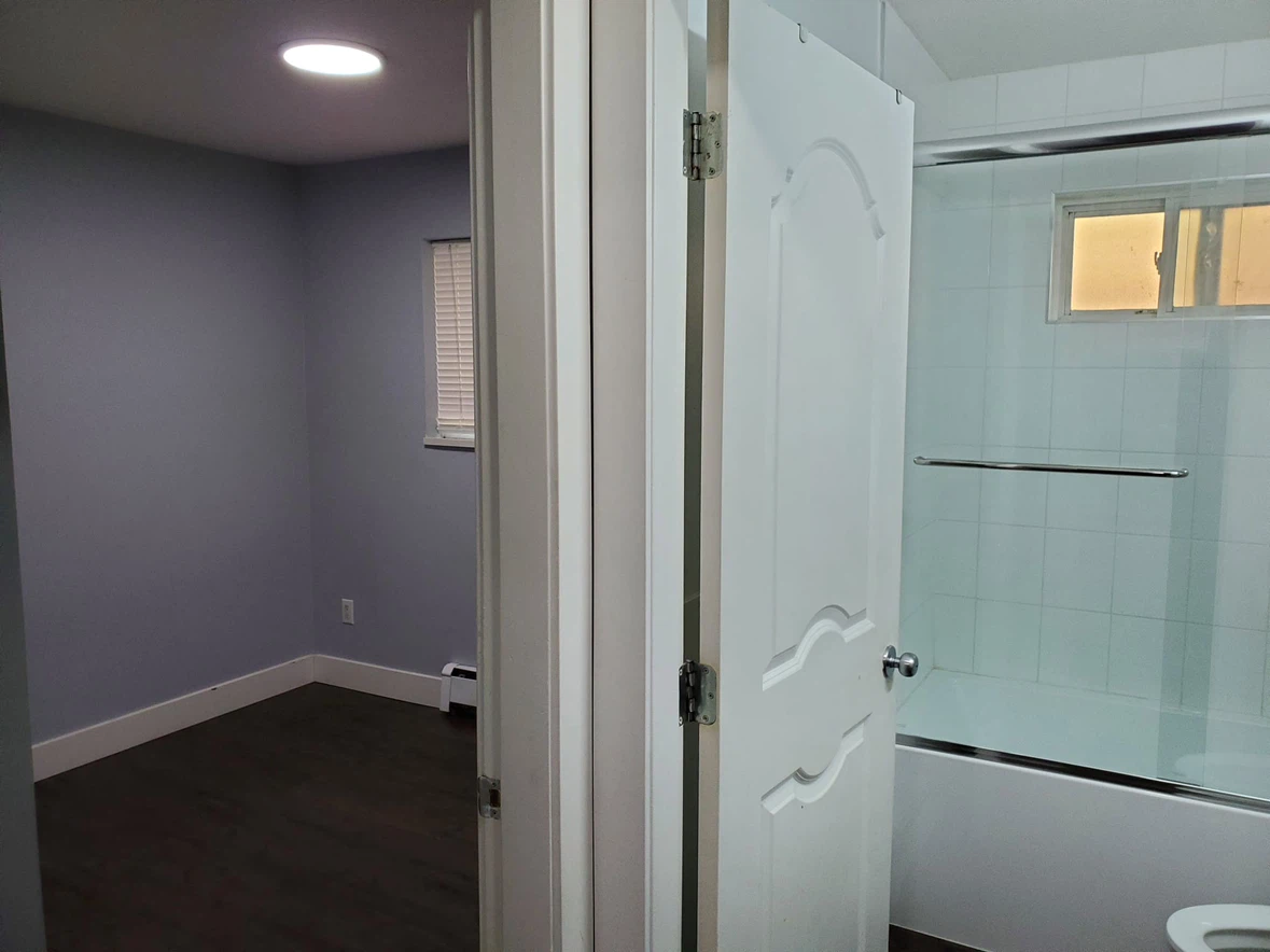 2 bedroom basement for rent.