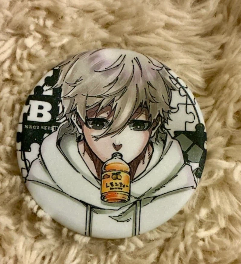 Blue Lock character button pins - photo 2
