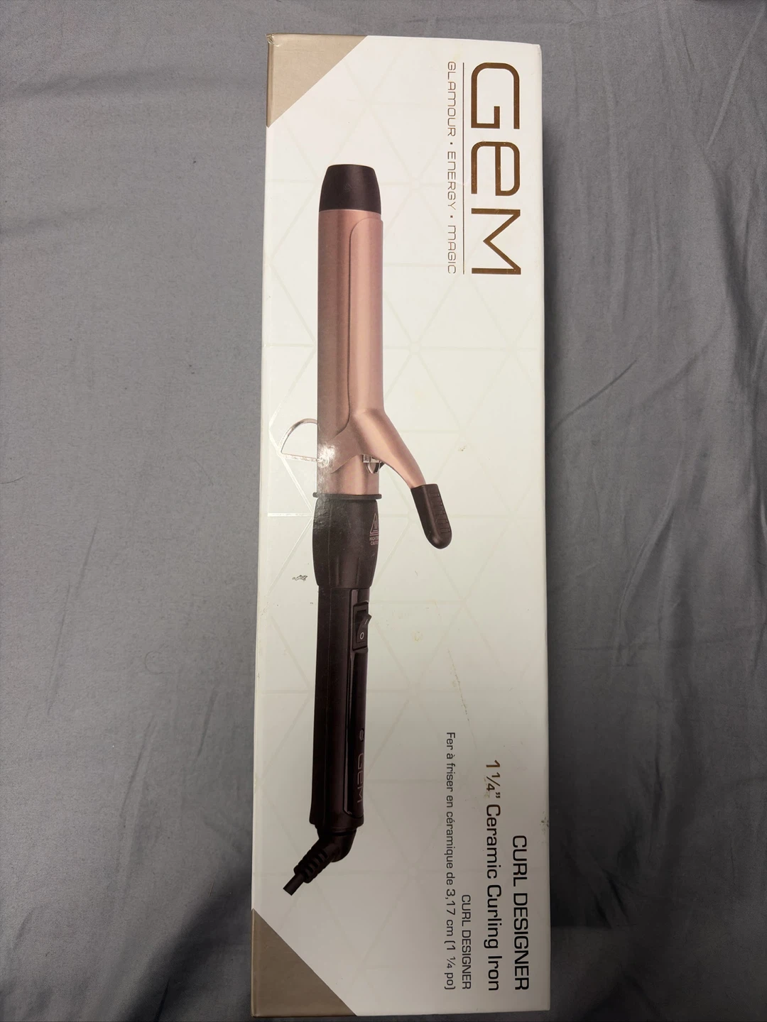 GEM 1 1/4" Ceramic Curling Iron
