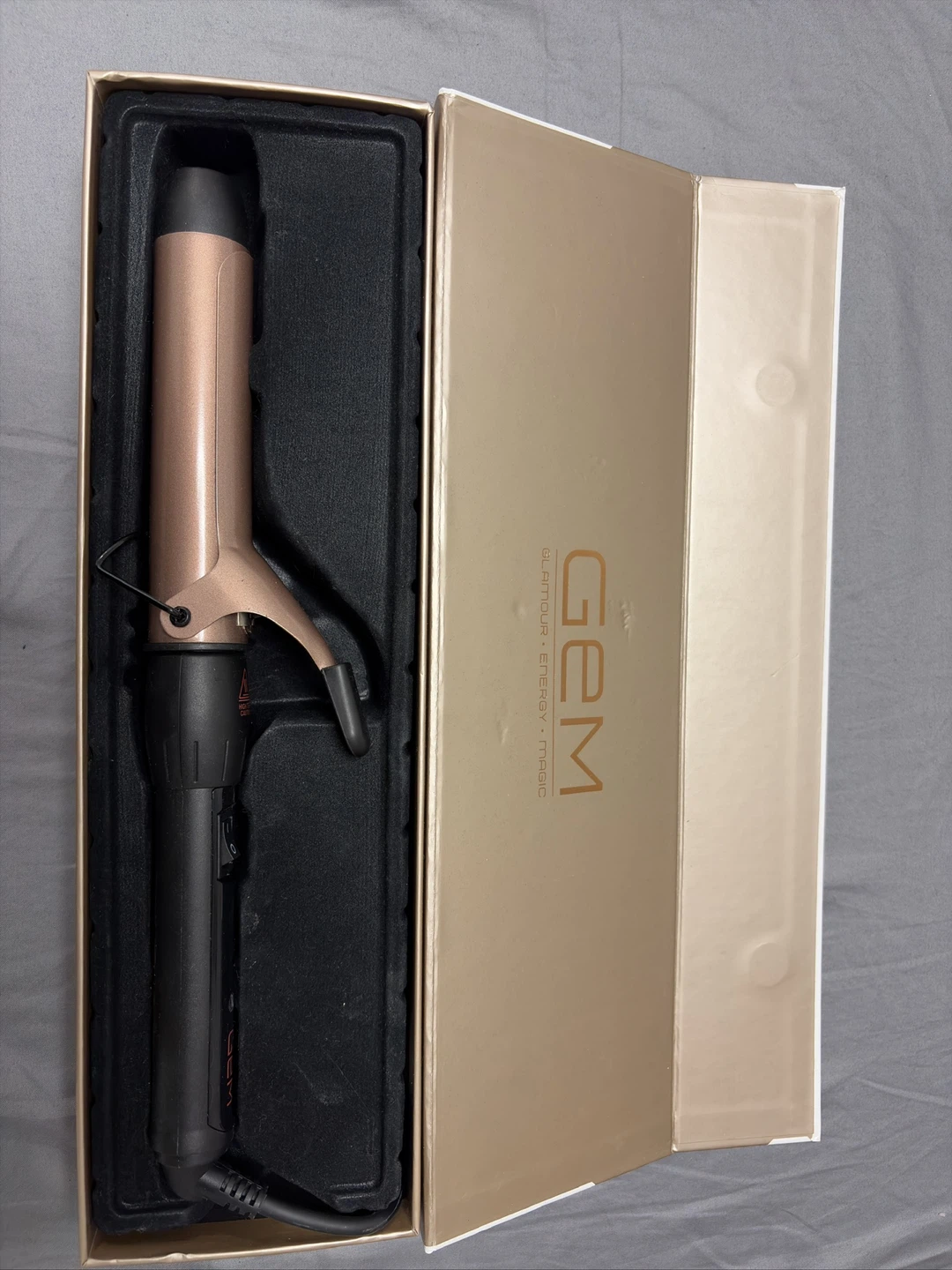 GEM 1 1/4" Ceramic Curling Iron - photo 2