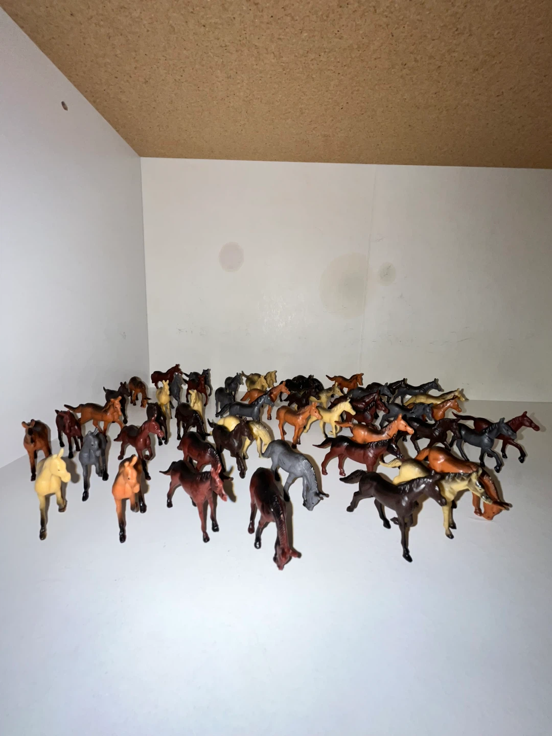 Large collection of plastic toy horses - photo 5