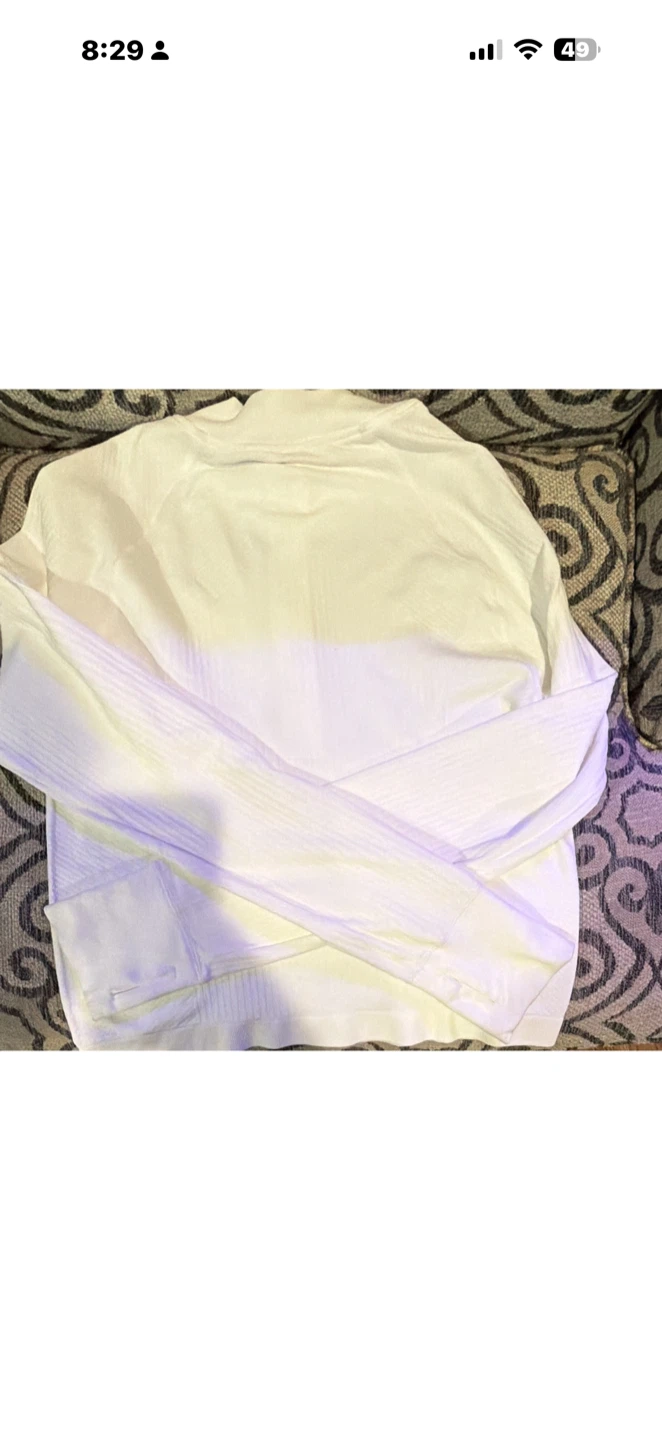 DSG White Long Sleeve Mock Neck Shirt - photo 3