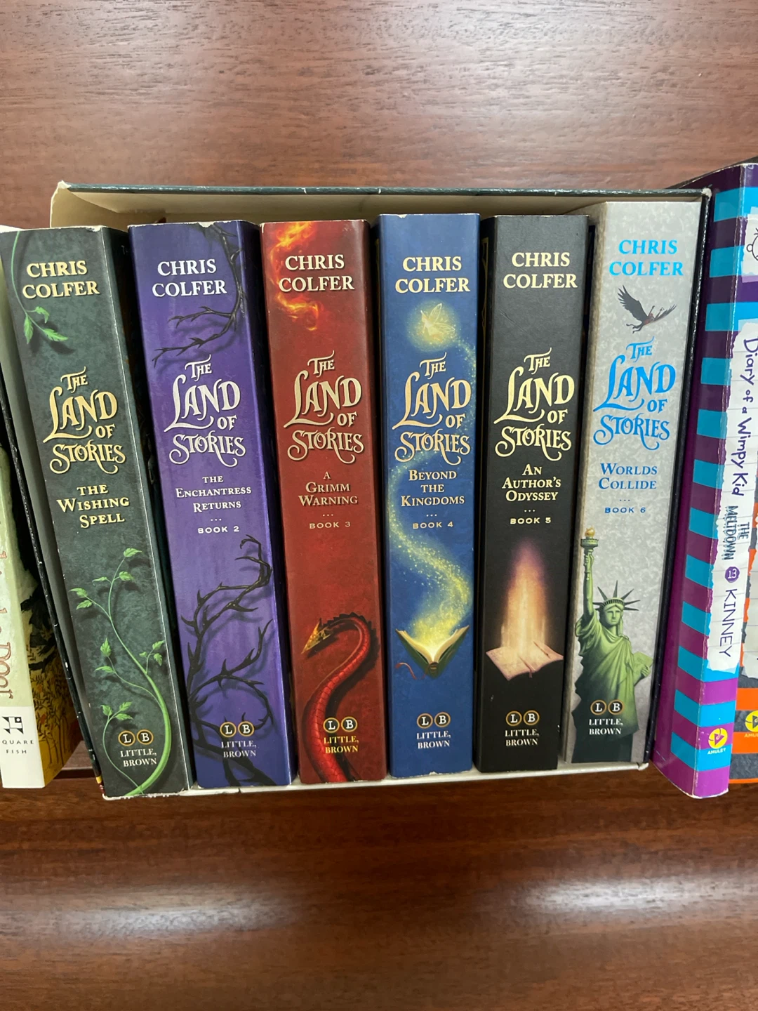 The Land of Stories 6-Book Boxed Set by Chris Colfer
