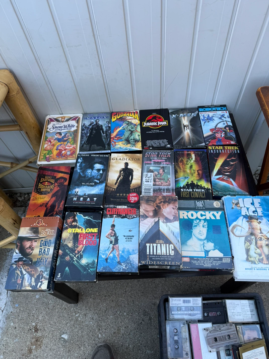 Assorted Vintage VHS Movie Collection