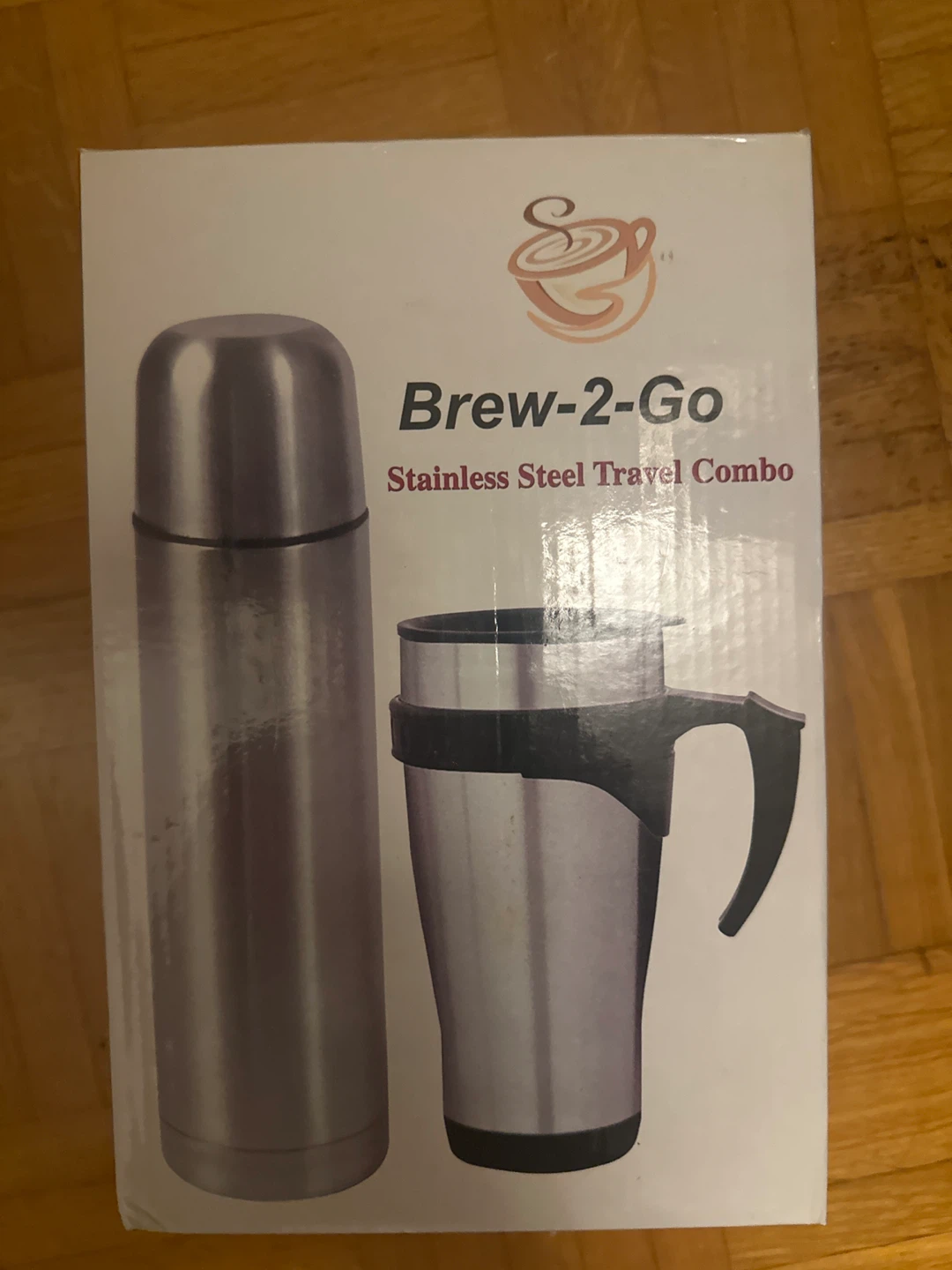 Brew-2-Go Stainless Steel Travel Combo