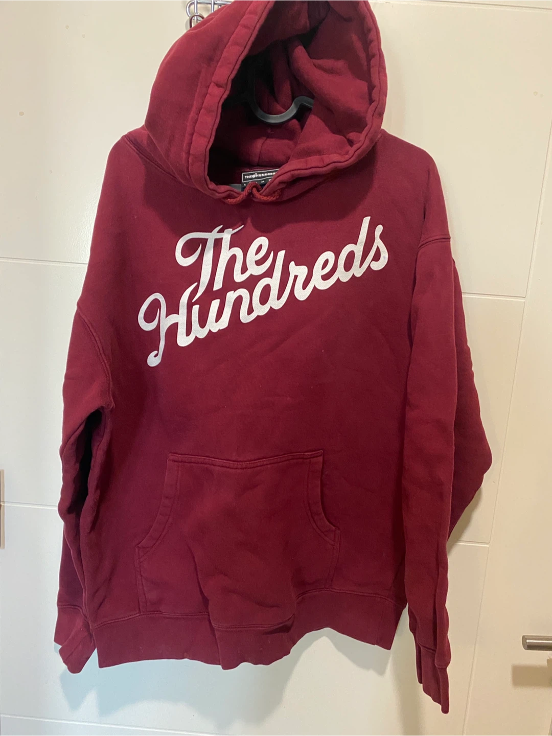 The Hundreds Maroon Pullover Hoodie