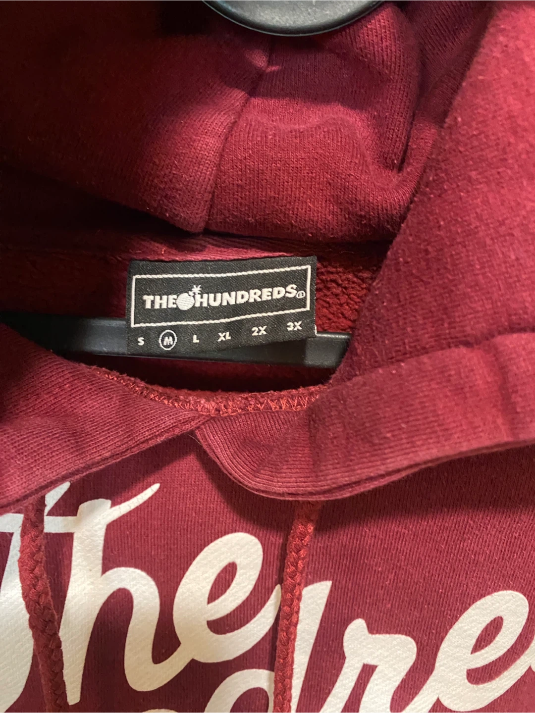 The Hundreds Maroon Pullover Hoodie - photo 3