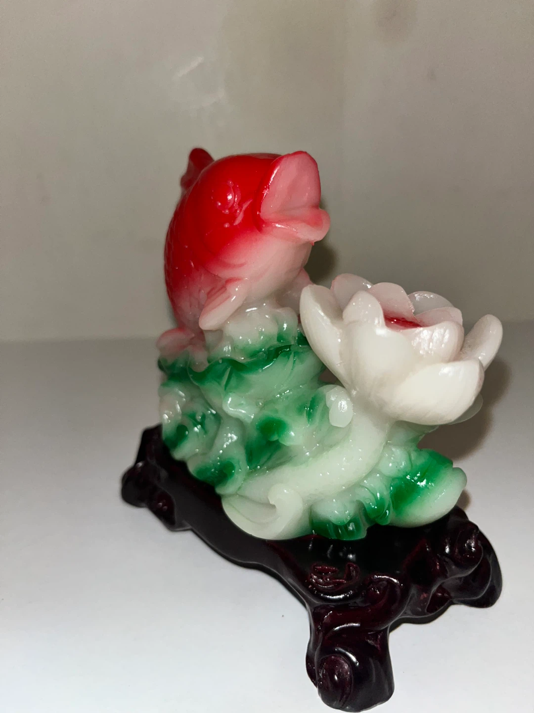 Decorative Koi Fish and Lotus Ornament - photo 3