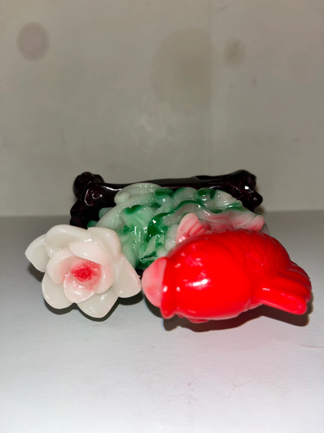 Decorative Koi Fish and Lotus Ornament - photo 5