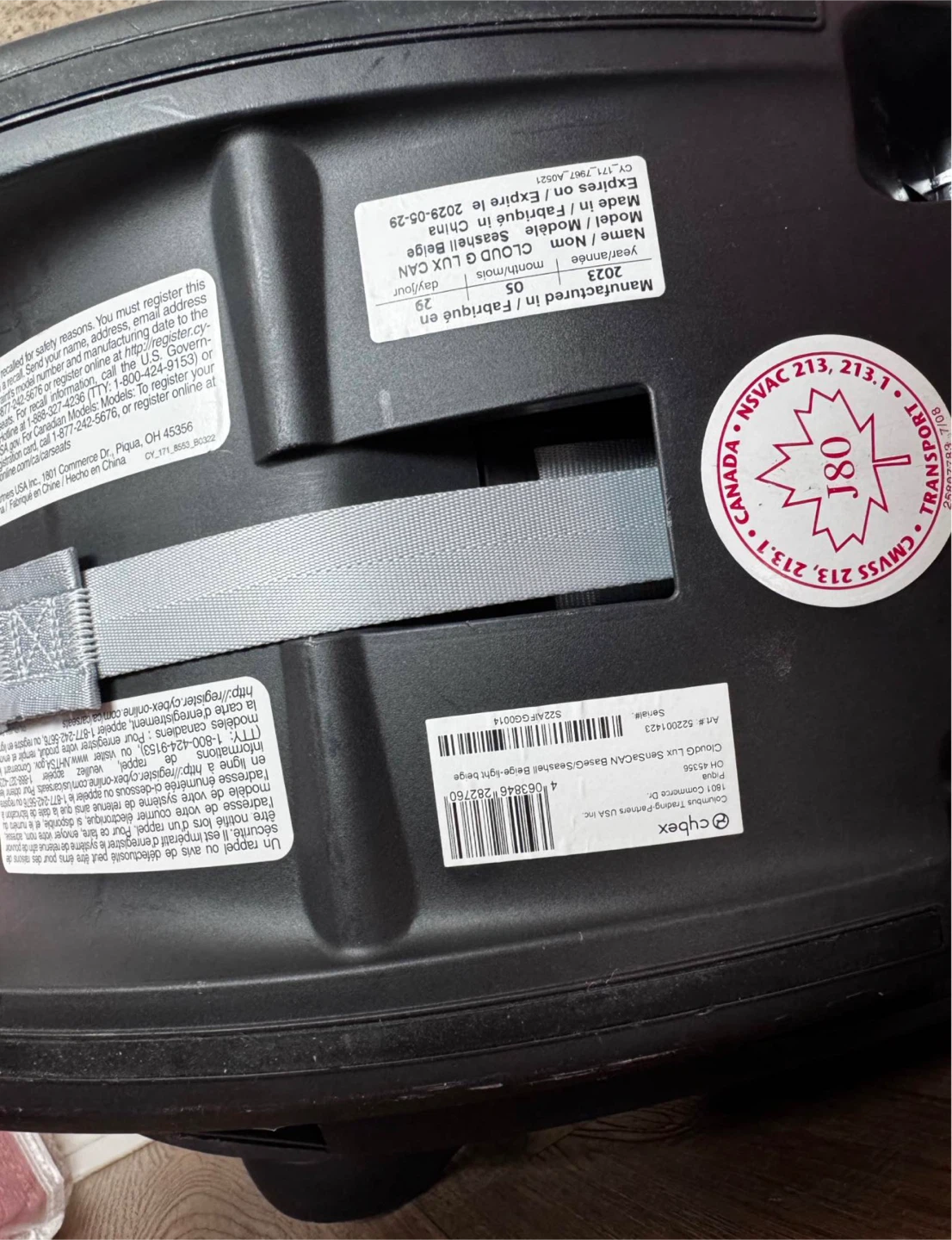 Cybex Cloud G Lux Infant Car Seat with Base - photo 3