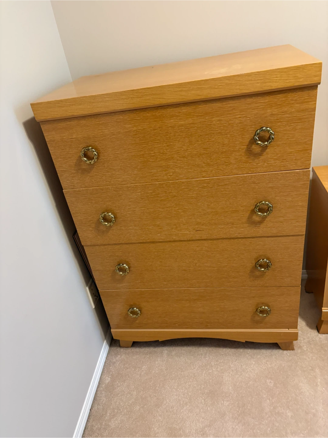 Bedroom Furniture Set: Dresser, Chest, and Nightstand