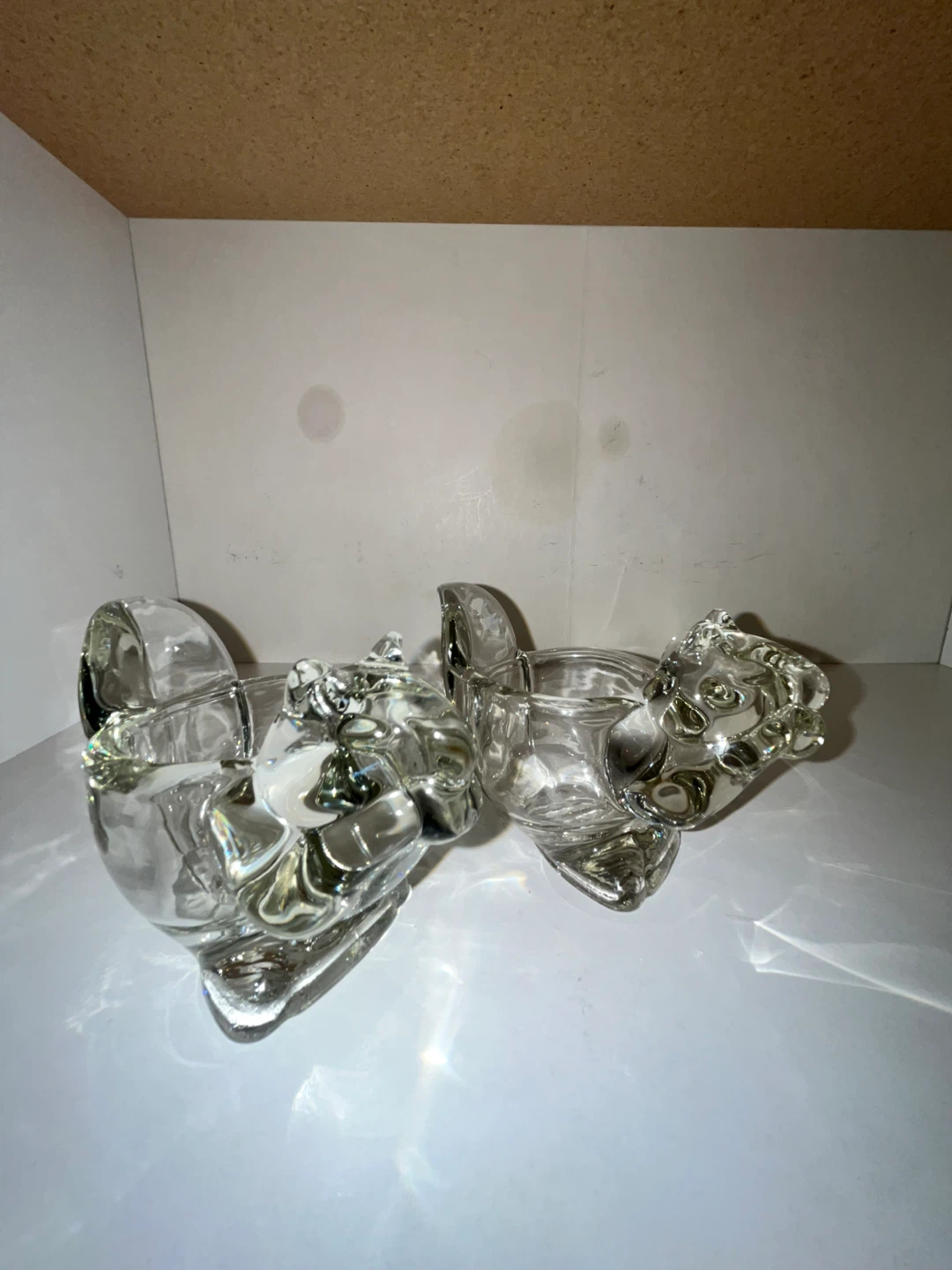 Set of 2 Vintage Glass Squirrel Dishes - photo 4