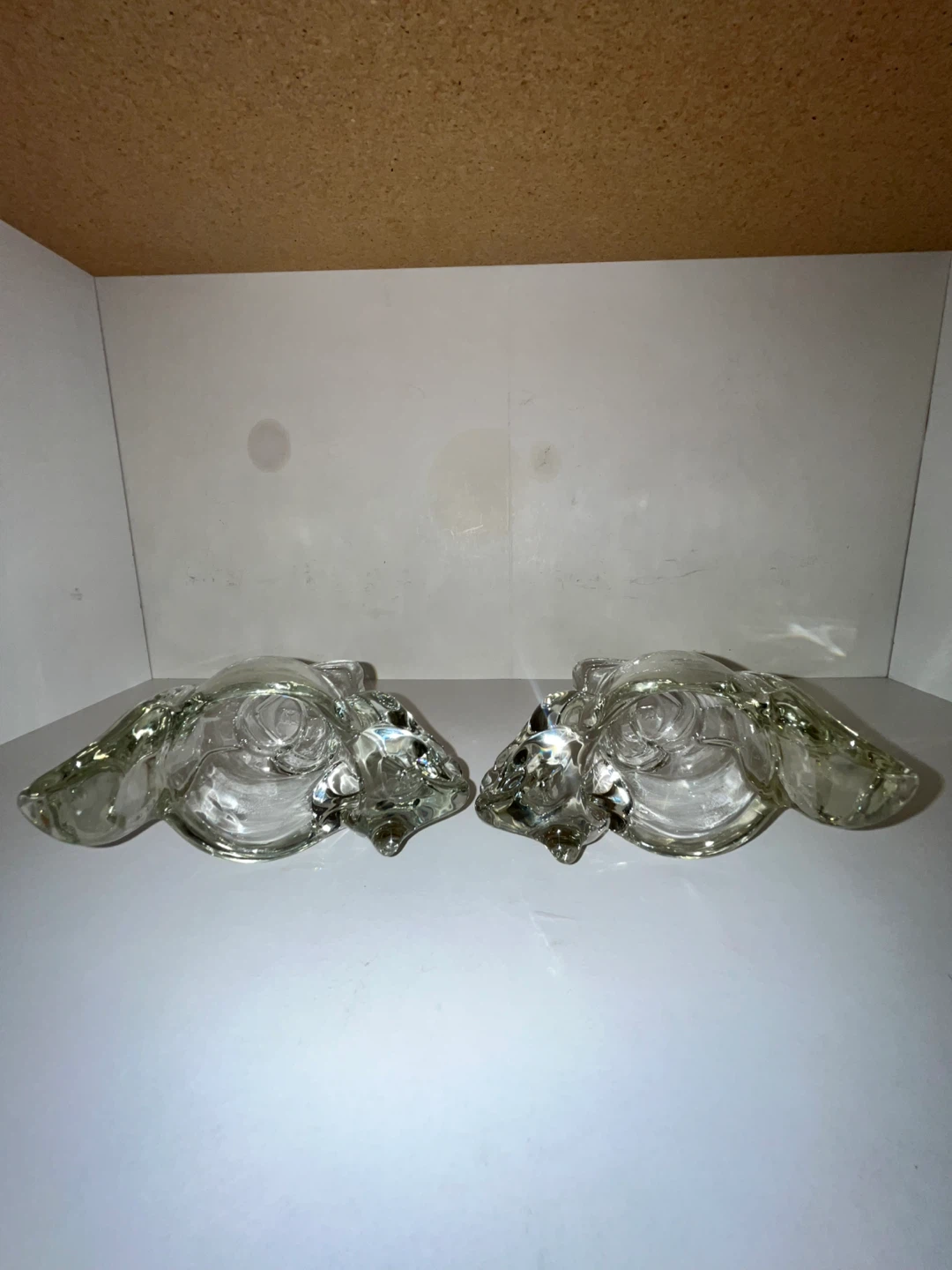 Set of 2 Vintage Glass Squirrel Dishes - photo 5