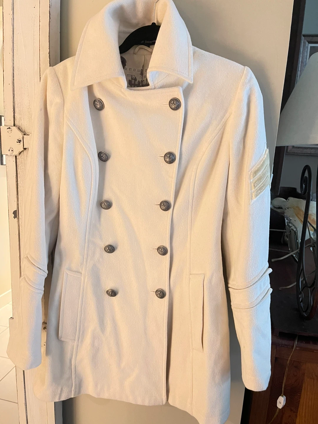 Underground off-white military style coat