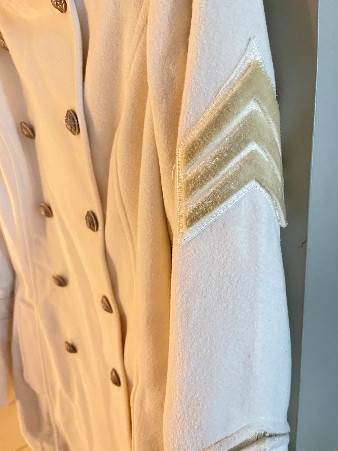 Underground off-white military style coat - photo 2