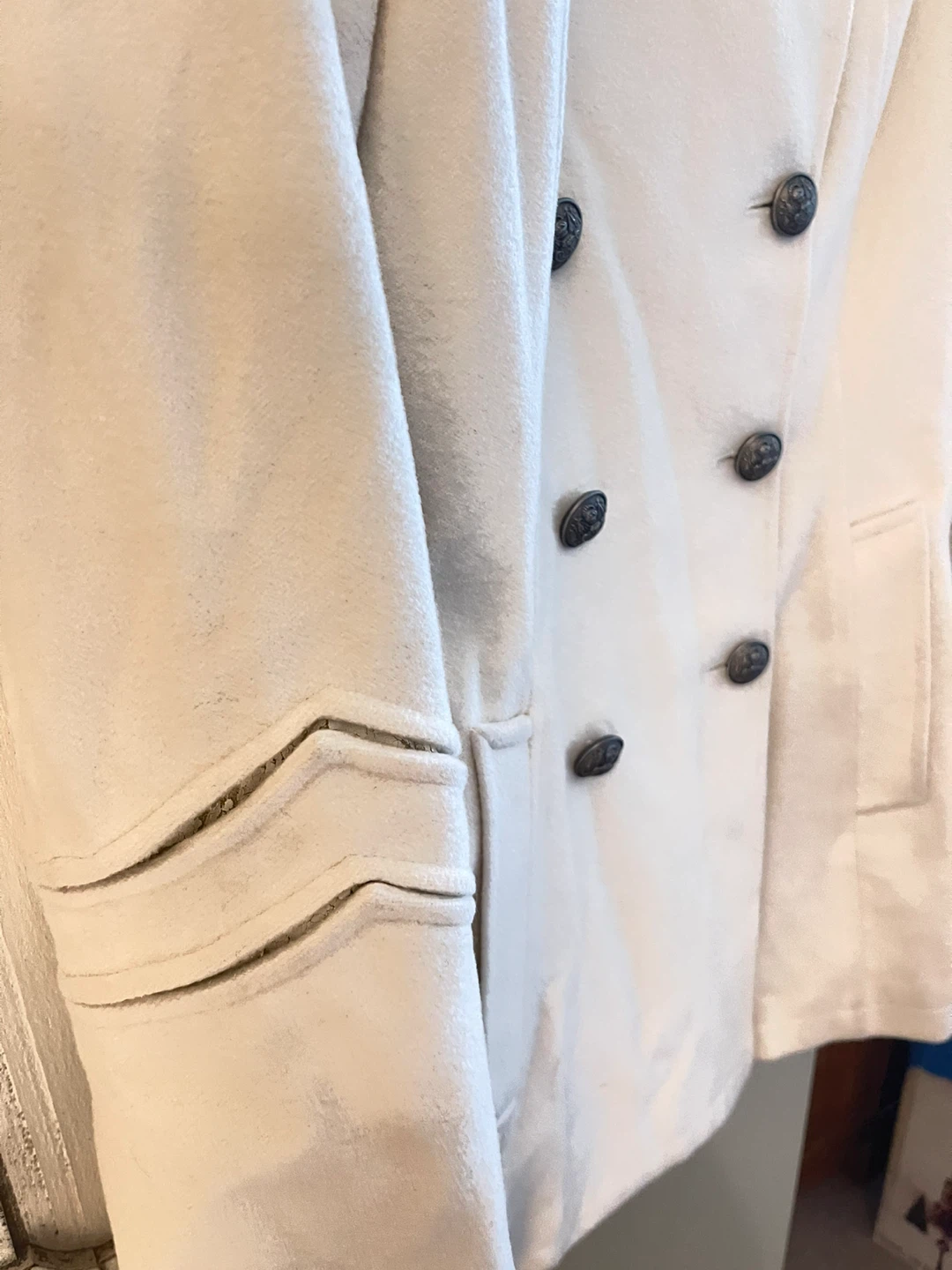Underground off-white military style coat - photo 4