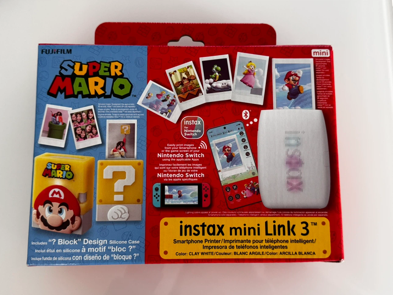 Fujifilm Instax Mini Link 3 Super Mario Edition
