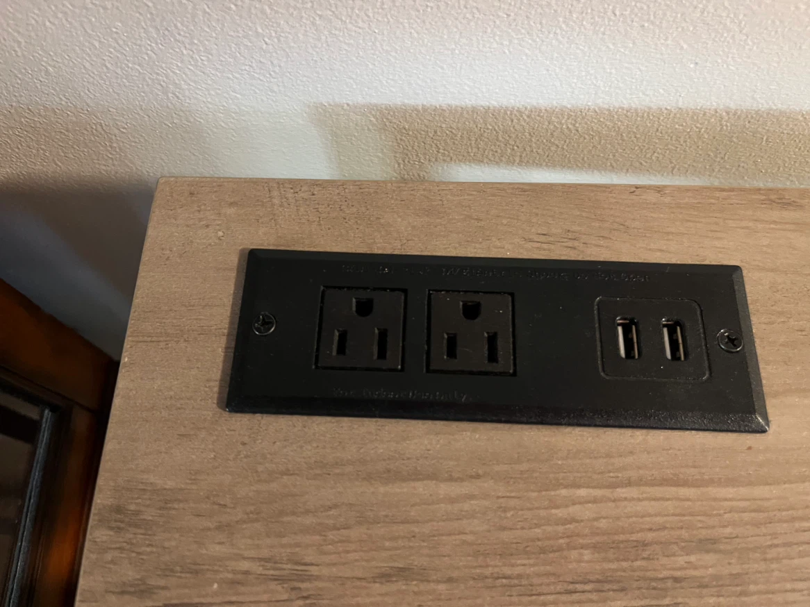 Narrow Console Table with Power Outlets - photo 2