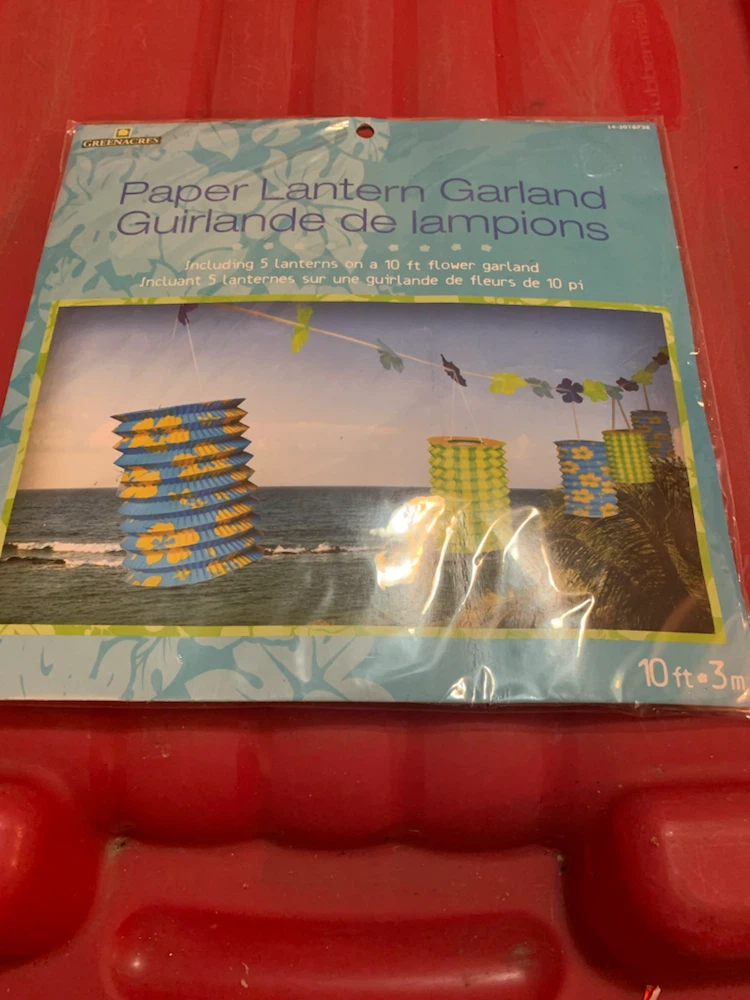 Paper Lantern Garland