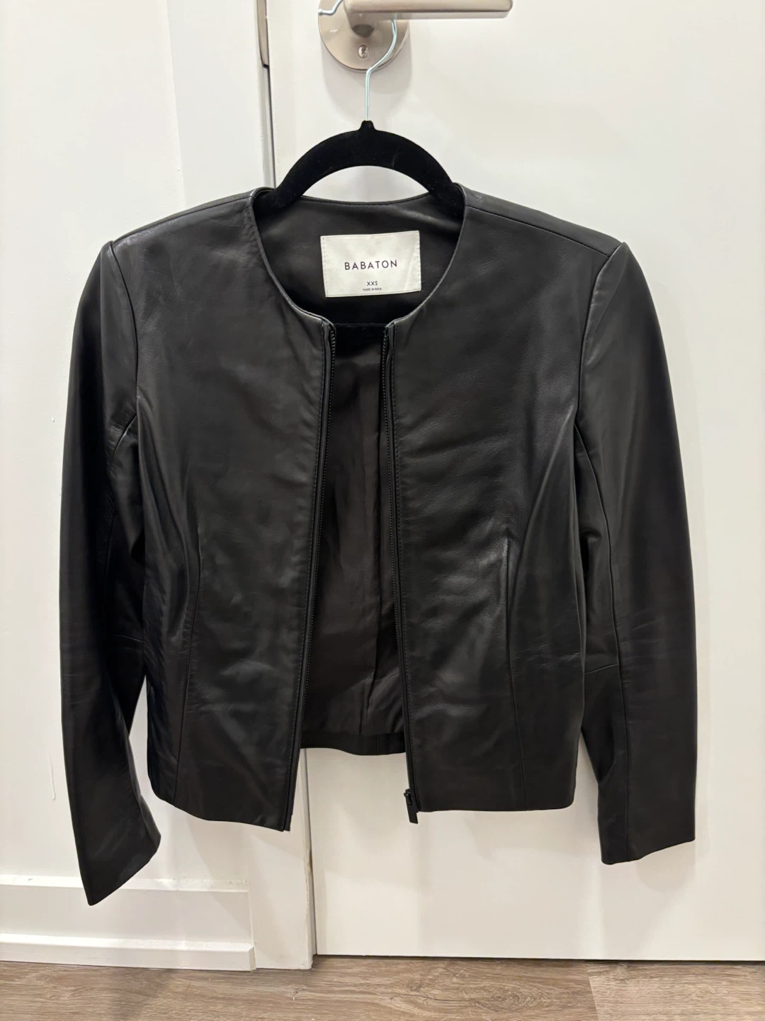 Babaton Black Leather Jacket