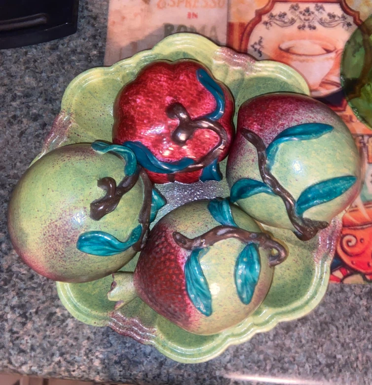 Ceramic Fruit Decorative Bowl - photo 2
