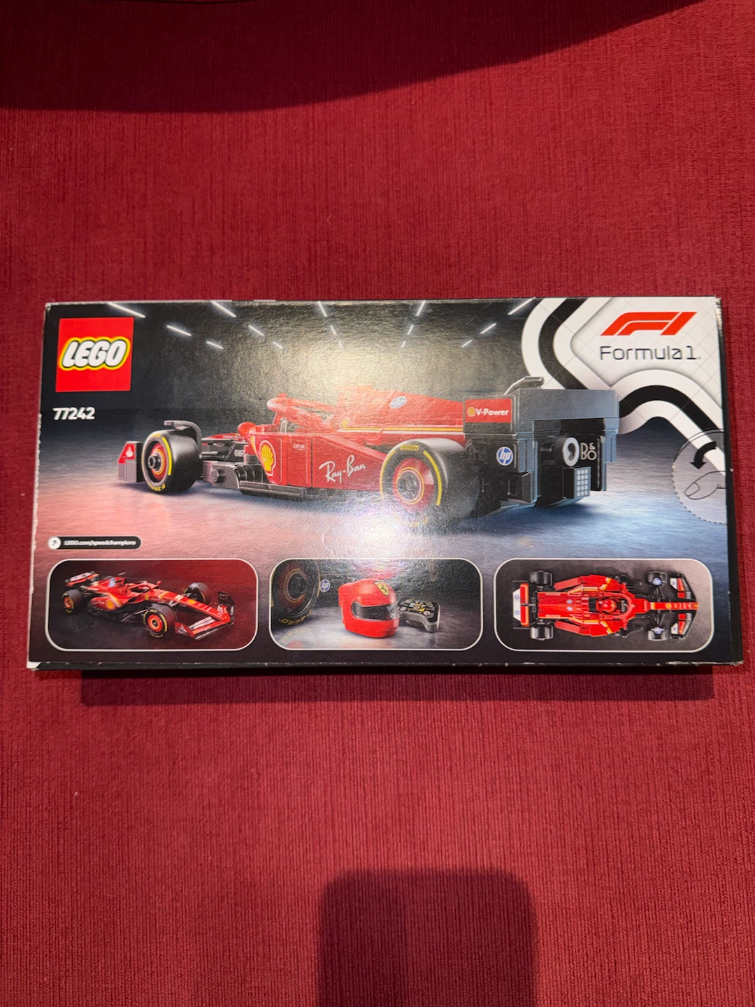 Lego Speed Champions Ferrari SF-24 F1® Race Car 77242 - photo 2